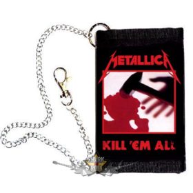 METALLICA - KILL EM ALL.  pénztárca lánccal METALLICA - KILL EM ALL.  pénztárca lánccal