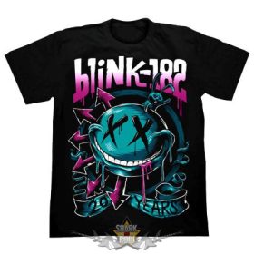 BLINK 182 - 20 YEARS.  SD.  férfi zenekaros  póló.  BLINK 182 - 20 YEARS.  SD.  férfi zenekaros  póló.
