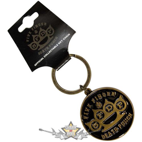 Five Finger Death Punch - Keychain.  Knuckle.  import fém kulcstartó