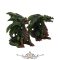 Forest Fledglings - 9cm Green Woodland Dragon Figurine. 2 DB. U5435T1. fantasy dísz