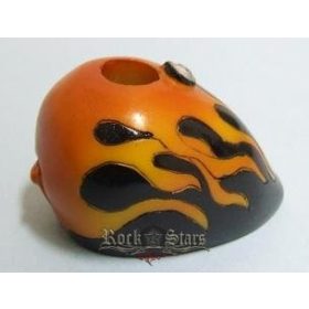   Biker Butt Headz - Lángoló tank.   füst elnyelő figura, toll és ceruzatartó.