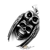 OWL - Bagoly koponyával.     nyaklánc, medál