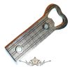 IRON MAIDEN  - Logo Bottle Opener Magnet. 10,5. cm. sörnyitó,mágnes