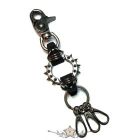   Karabiner.  Steampunk kis karikákkal.   fém kulcstartó. JVP.