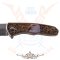 Western knife with eagle. 3Dpicture.  21X12. cm. 774-8015..  hobby kés, bicska, tőr, dísztárgy
