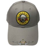   Guns N' Roses - Unisex Baseball Cap.  Circle Logo (Grey).   baseball sapka