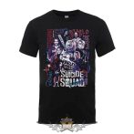  Suicide Squad - Harley's Character Collage T-Shirt.    filmes póló